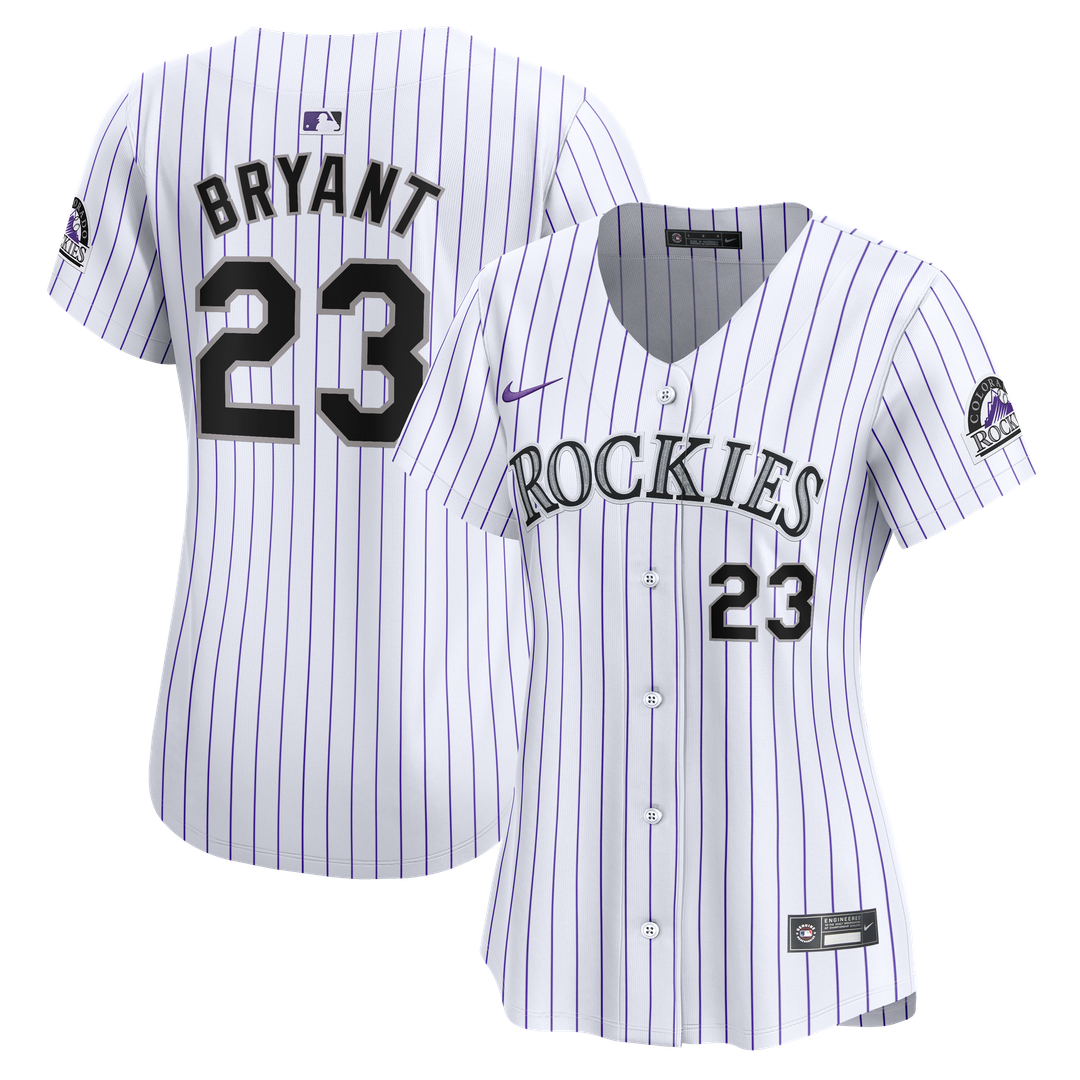 Kris Bryant Colorado Rockies Women's Home Limited Player Jersey - White