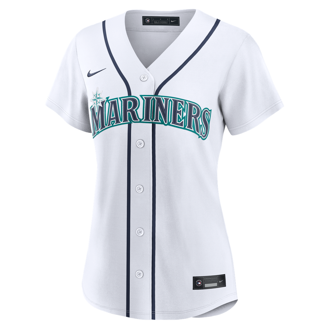 Seranthony Domínguez Seattle Mariners Women's Home Replica Jersey - White