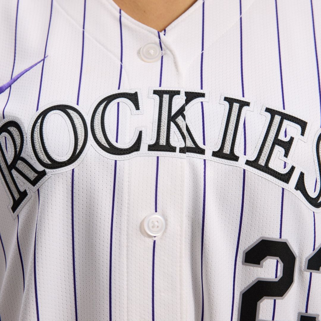 Kris Bryant Colorado Rockies Women's Home Limited Player Jersey - White
