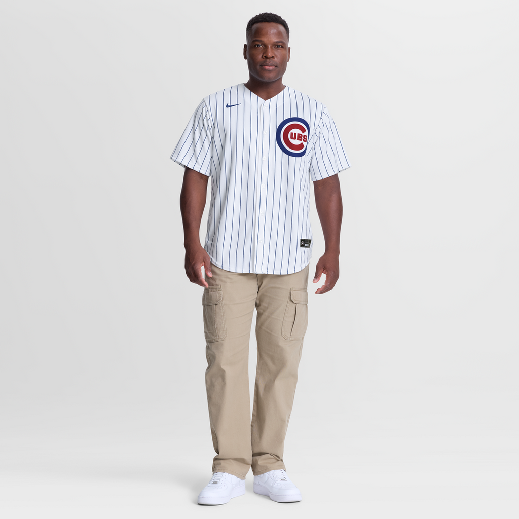 Michael Busch Chicago Cubs Home Replica Jersey - White