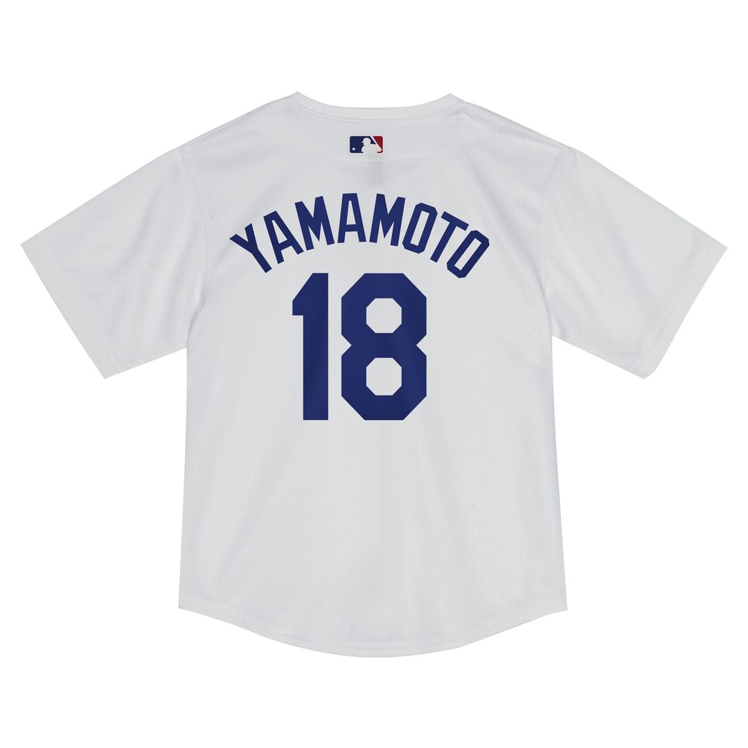 Yoshinobu Yamamoto Los Angeles Dodgers Toddler Home Replica Jersey - White