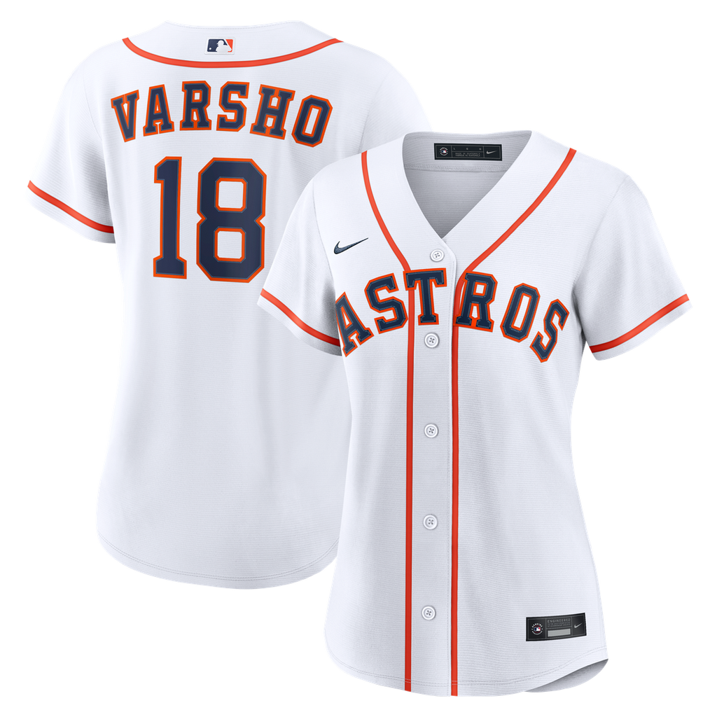 Daulton Varsho Houston Astros Women's Home Replica Jersey - White