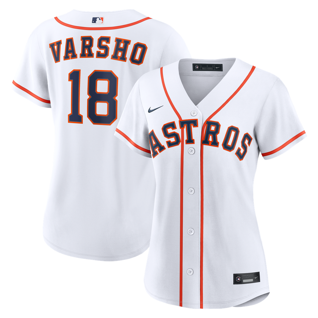 Daulton Varsho Houston Astros Women's Home Replica Jersey - White
