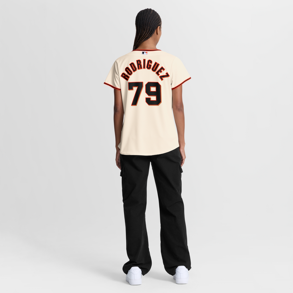 Jesus Rodriguez San Francisco Giants Women's Home Replica Jersey - Cream