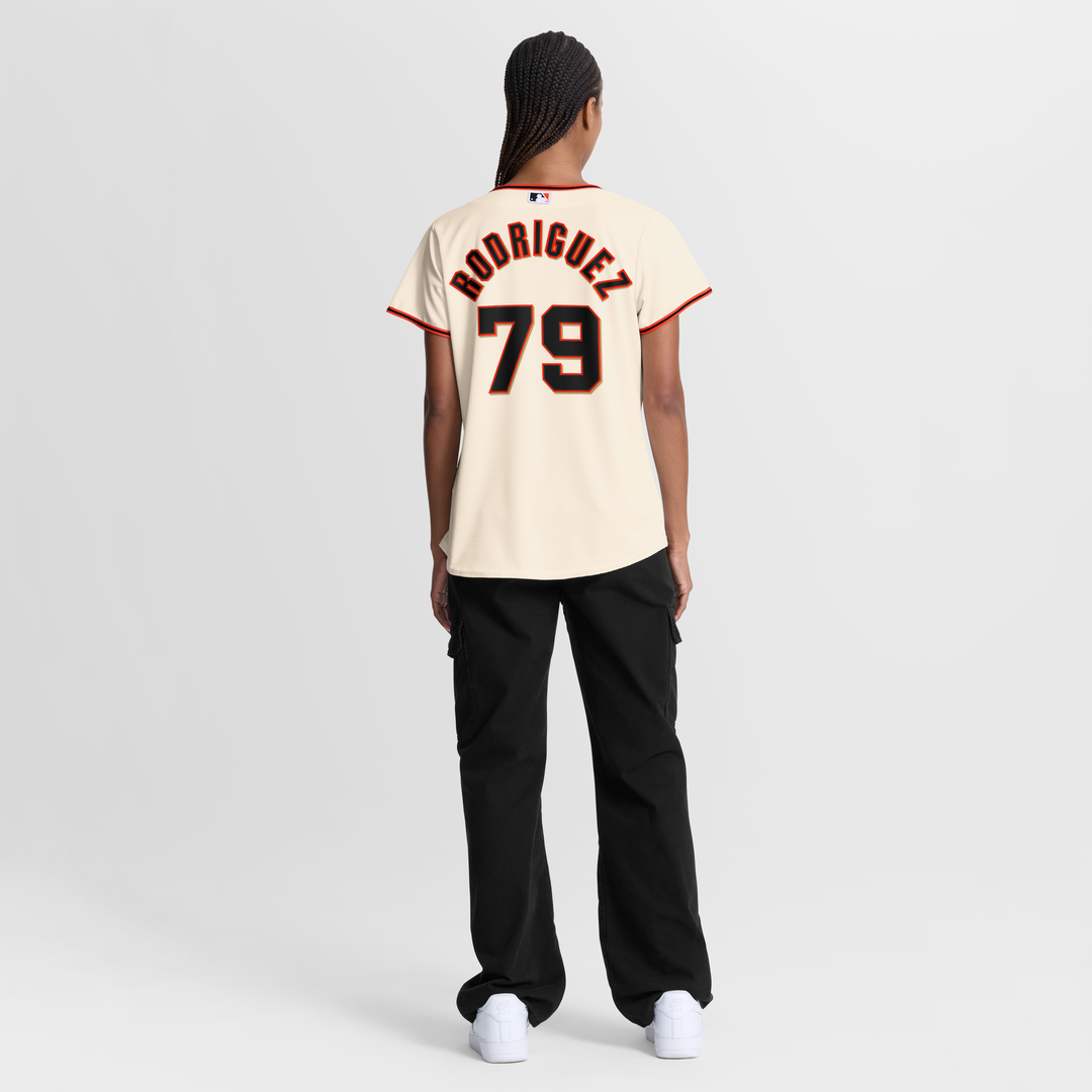 Jesus Rodriguez San Francisco Giants Women's Home Replica Jersey - Cream