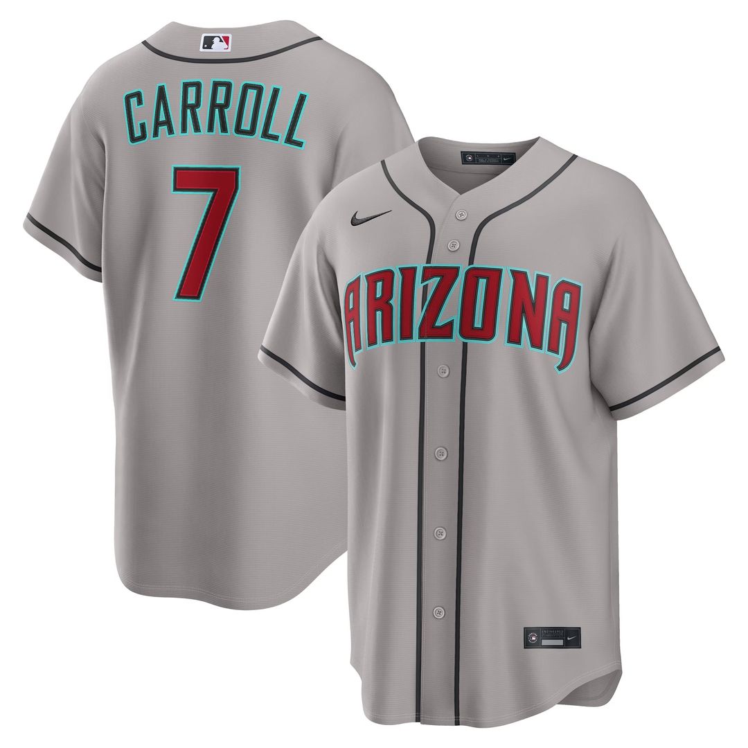 Corbin Carroll Arizona Diamondbacks Alternate 2 Replica Jersey - Crimson