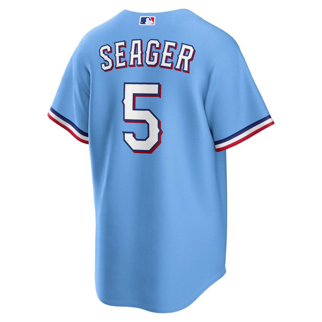 Corey Seager Texas Rangers Road Replica Jersey - Gray