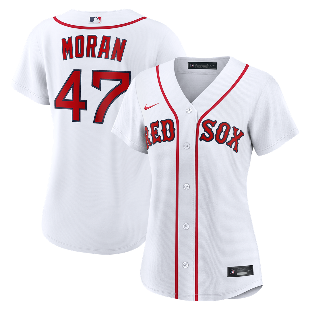 Jovani Moran Boston Red Sox Women's Home Replica Jersey - White