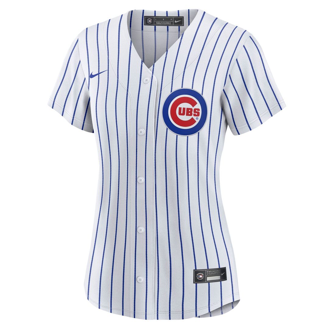 Pete Crow - Armstrong Chicago Cubs Women's Home Replica Jersey - White