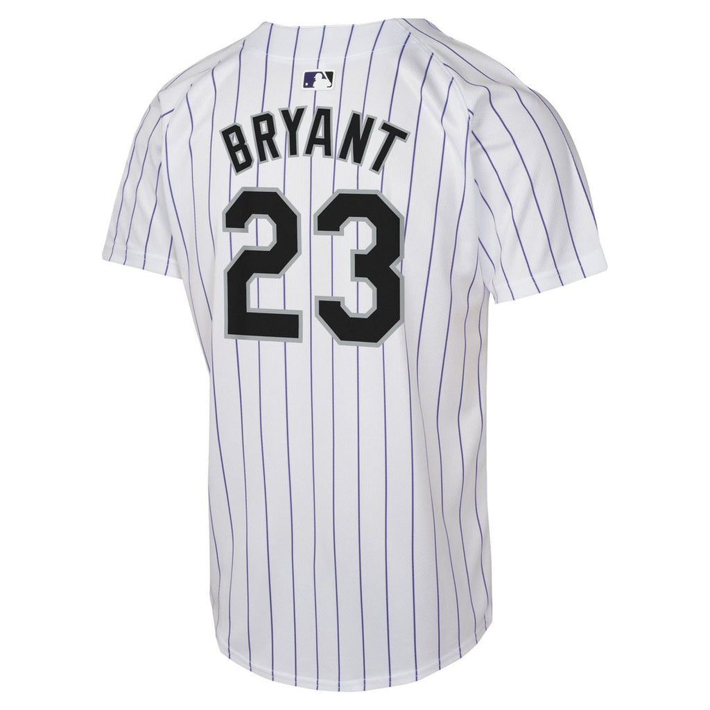 Kris Bryant Colorado Rockies Youth Home Game Player Jersey - White