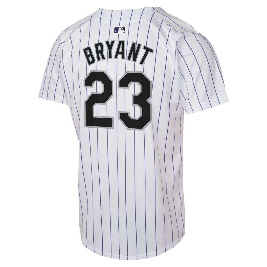 Kris Bryant Colorado Rockies Youth Home Game Player Jersey - White