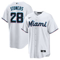 Kyle Stowers Miami Marlins Home Replica Jersey - White