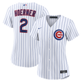 Nico Hoerner Chicago Cubs Women's Home Replica Jersey - White