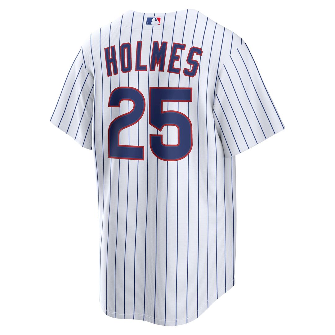 Clay Holmes Chicago Cubs Home Replica Jersey - White