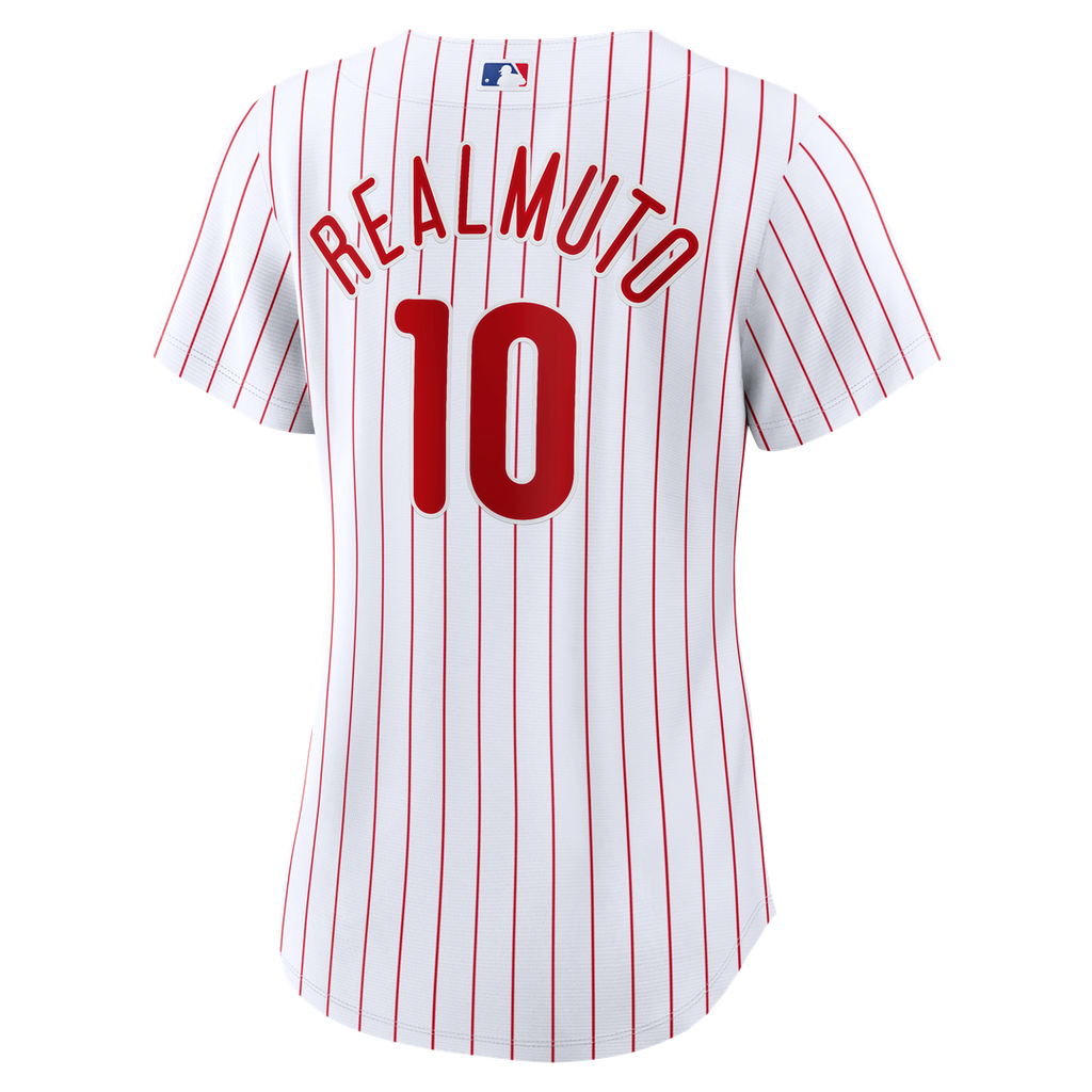 J.T. Realmuto Philadelphia Phillies Women's Home Replica Jersey - White