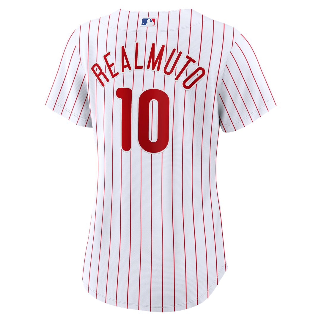 J.T. Realmuto Philadelphia Phillies Women's Home Replica Jersey - White