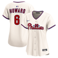 Ryan Howard Philadelphia Phillies Women's Alternate 2 Limited Jersey - Cream