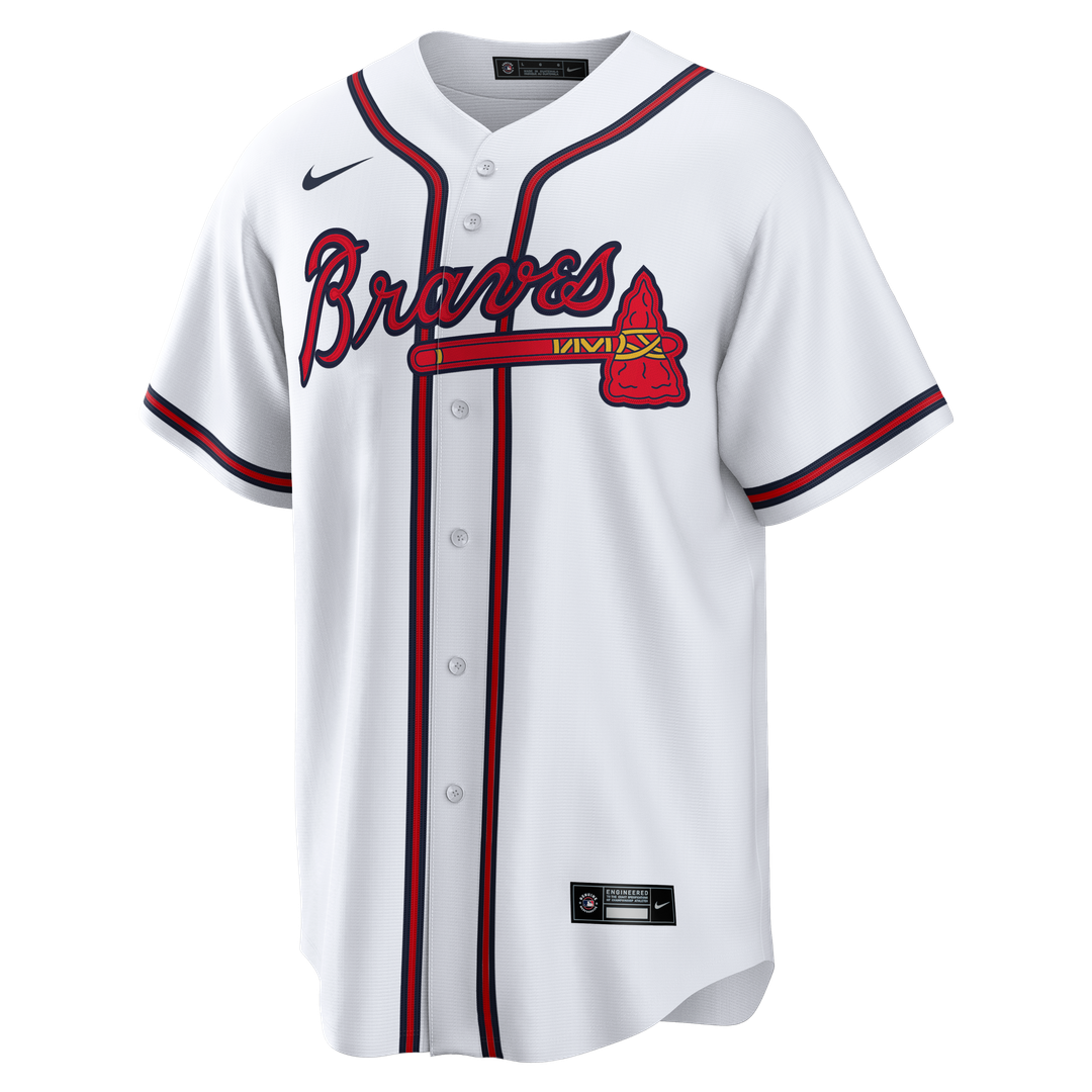 Atlanta Braves Home Big & Tall Replica Jersey - White