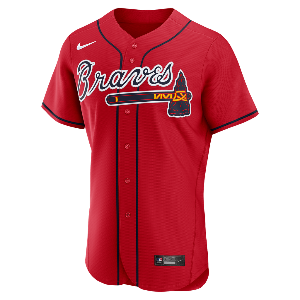 Drake Baldwin Atlanta Braves Alternate MLB Awards Authentic Jersey - Navy