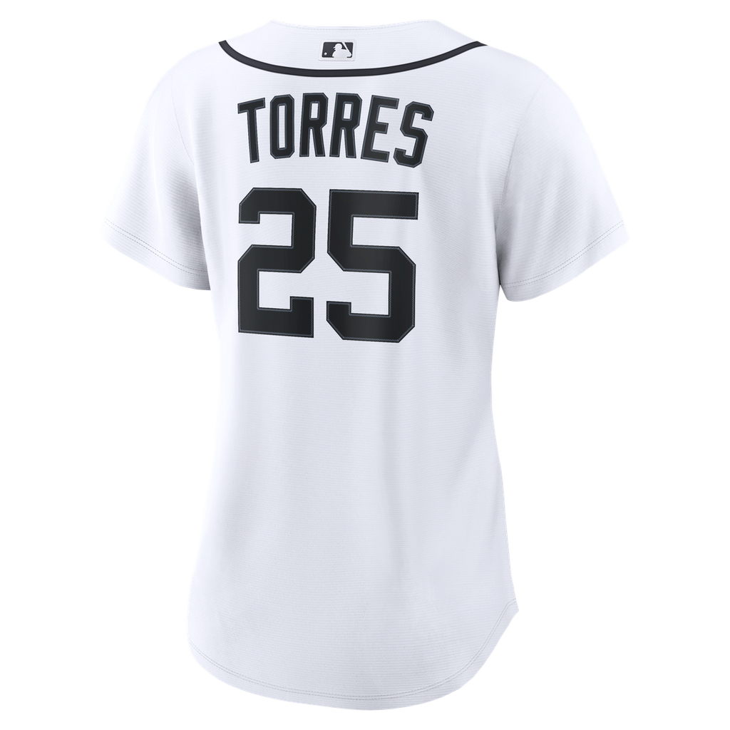 Gleyber Torres Detroit Tigers Women's Home Replica Jersey - White
