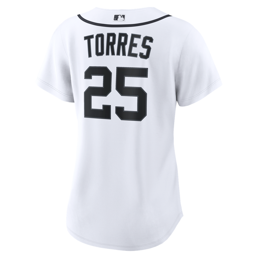 Gleyber Torres Detroit Tigers Women's Home Replica Jersey - White