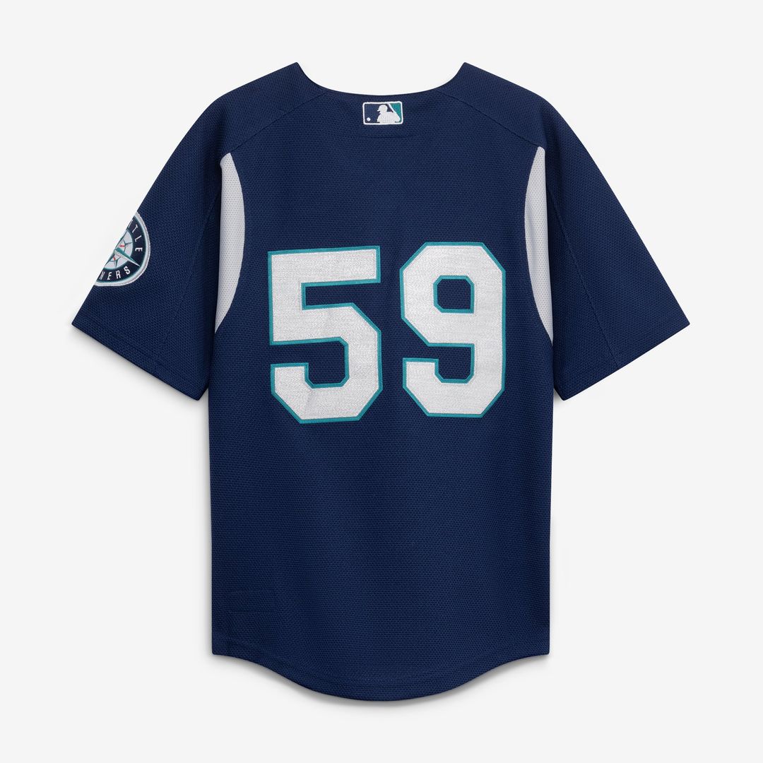 Felix Hernandez Seattle Mariners Preschool Cooperstown Collection Batting Practice Jersey - Navy