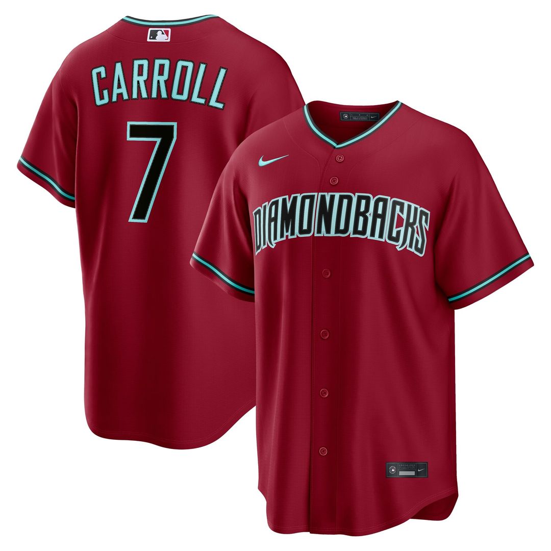 Corbin Carroll Arizona Diamondbacks Alternate Replica Jersey - Black