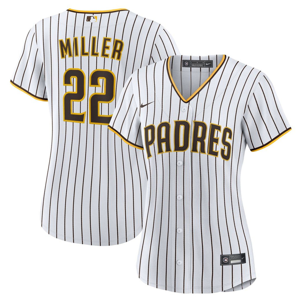 Mason Miller San Diego Padres Women's Home Replica Jersey - White