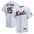 Carlos Beltran New York Mets Home Replica 2026 Hall of Fame Patch Jersey - White