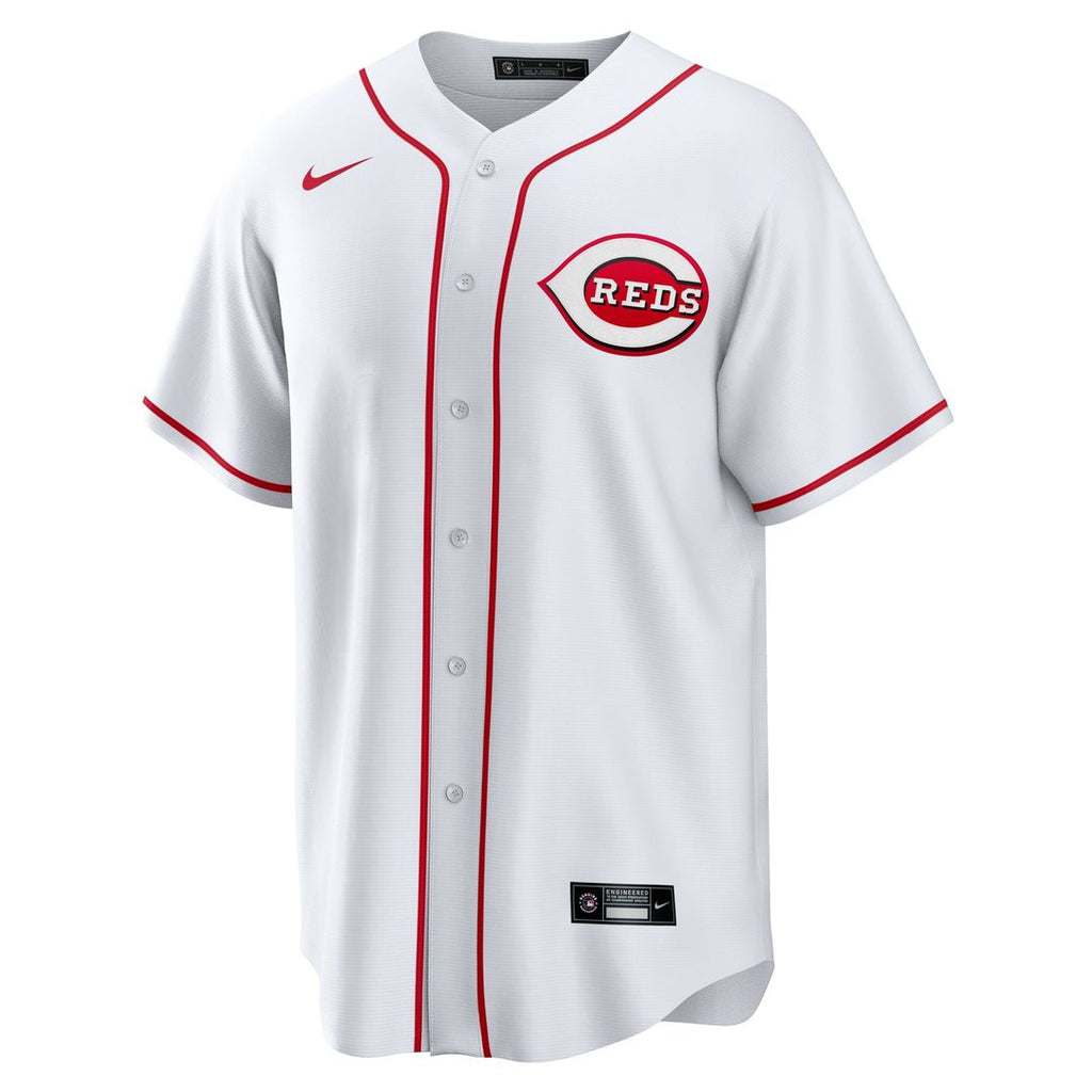 Cincinnati Reds #1 Groom Home Replica Jersey - White