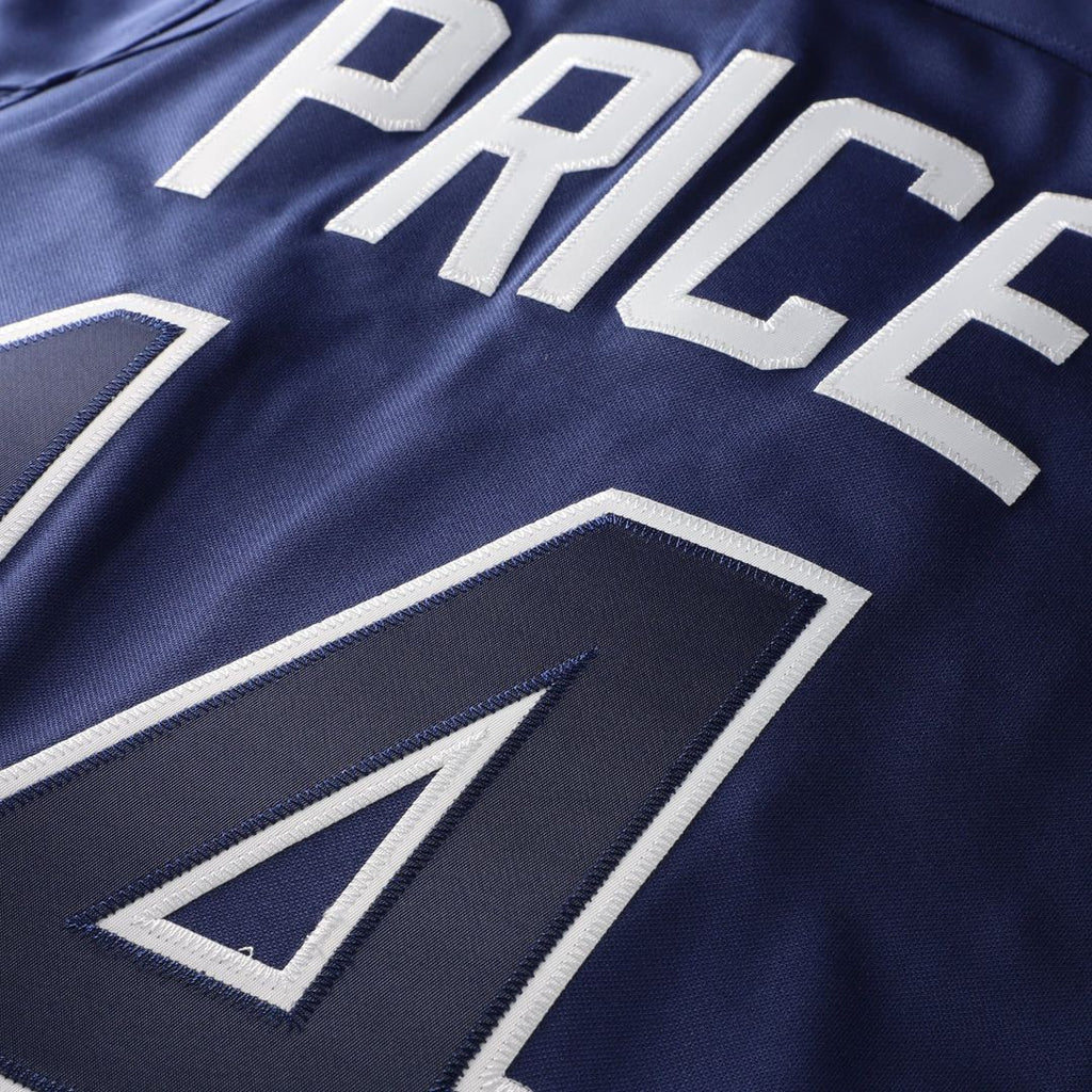 David Price Tampa Bay Rays Authentic Batting Practice Jersey - Blue