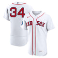 David Ortiz Boston Red Sox Home Authentic Retired 2022 Hall of Fame Patch Jersey - White