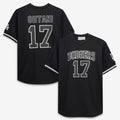 Shohei Ohtani Los Angeles Dodgers Fanatics Big & Tall Heavyweight Mesh Jersey - Black/White