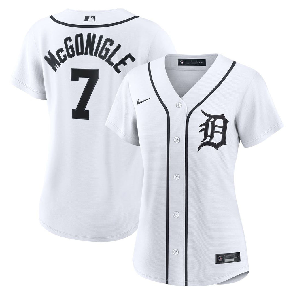 Kevin McGonigle Detroit Tigers Women's Home Replica Jersey - White