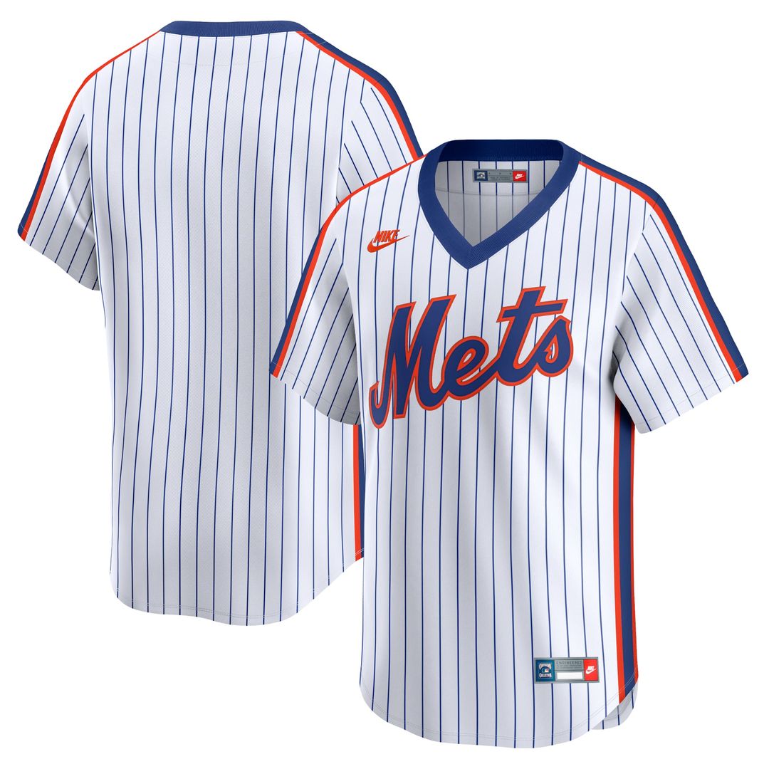 New York Mets Cooperstown Collection Limited Jersey - White