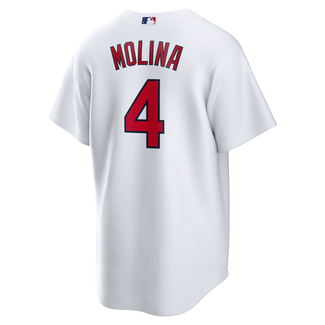 Yadier Molina St. Louis Cardinals Home Replica Retired Player Jersey - White
