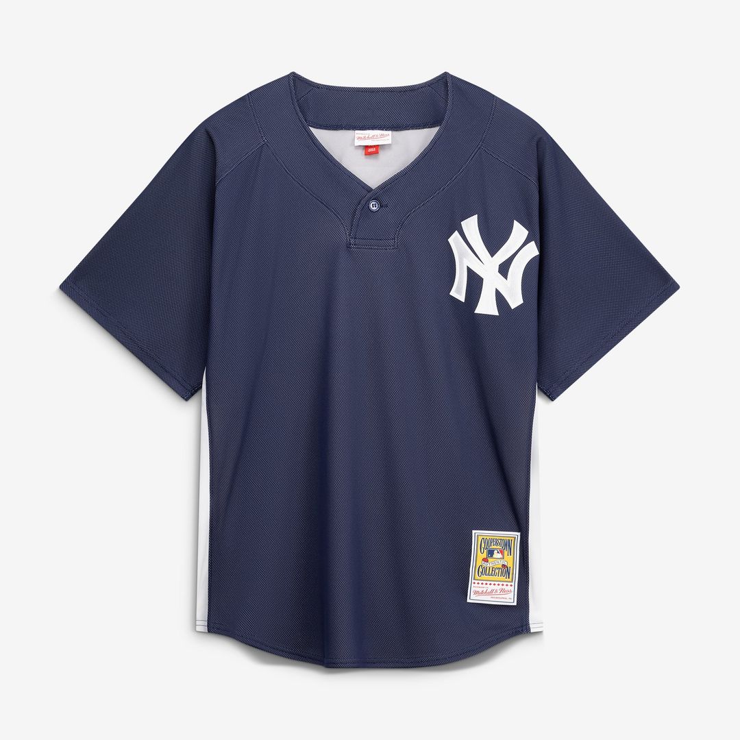 Derek Jeter New York Yankees Authentic Batting Practice Jersey - Navy