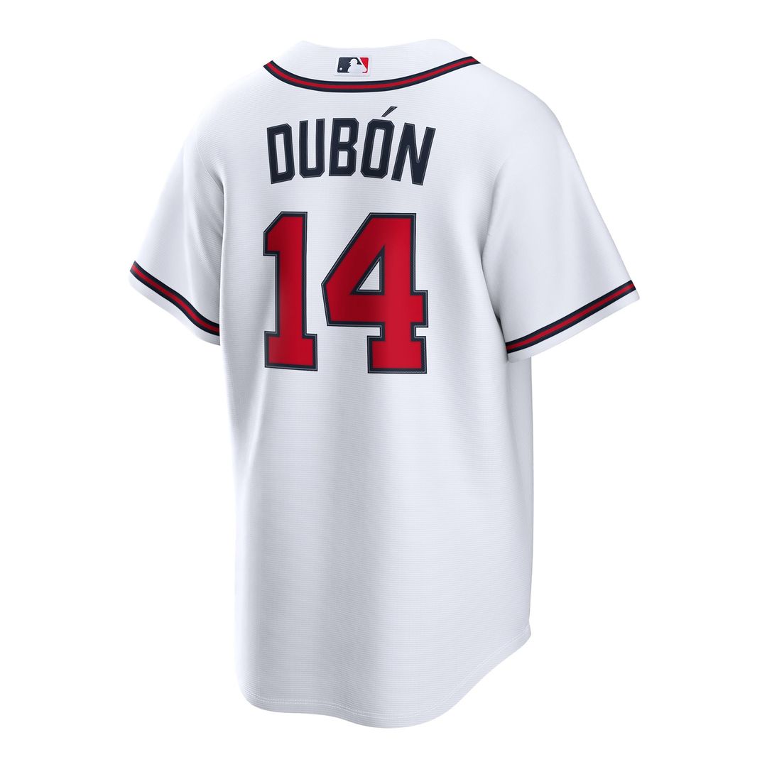 Mauricio Dubón Atlanta Braves Home Replica Jersey - White
