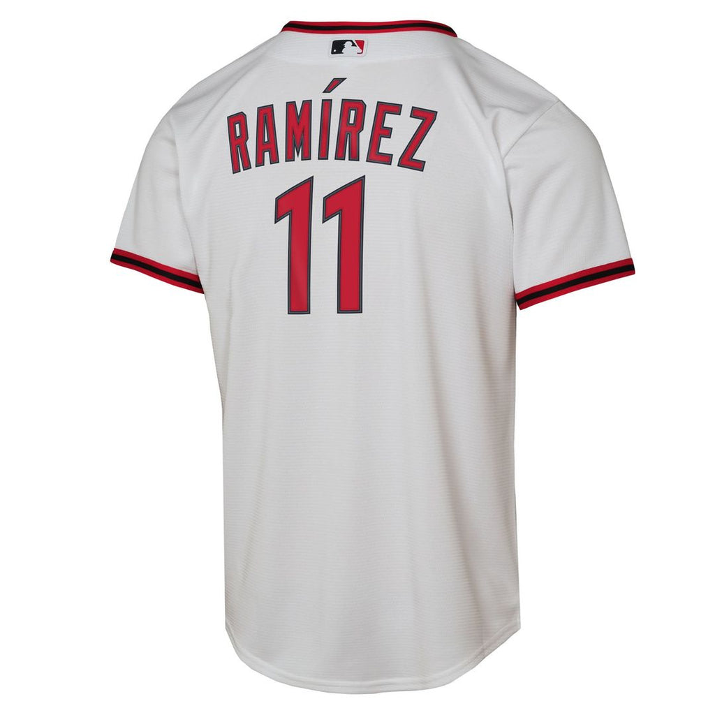 José Ramírez Cleveland Guardians Youth Home Replica Player Jersey - White