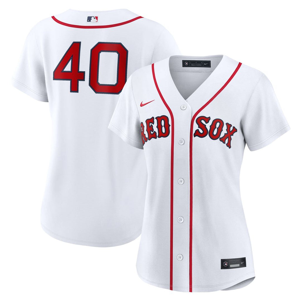 Willson Contreras Boston Red Sox Women's Home Replica Jersey - White