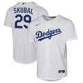 Tarik Skubal Los Angeles Dodgers Youth Home Replica Jersey - White