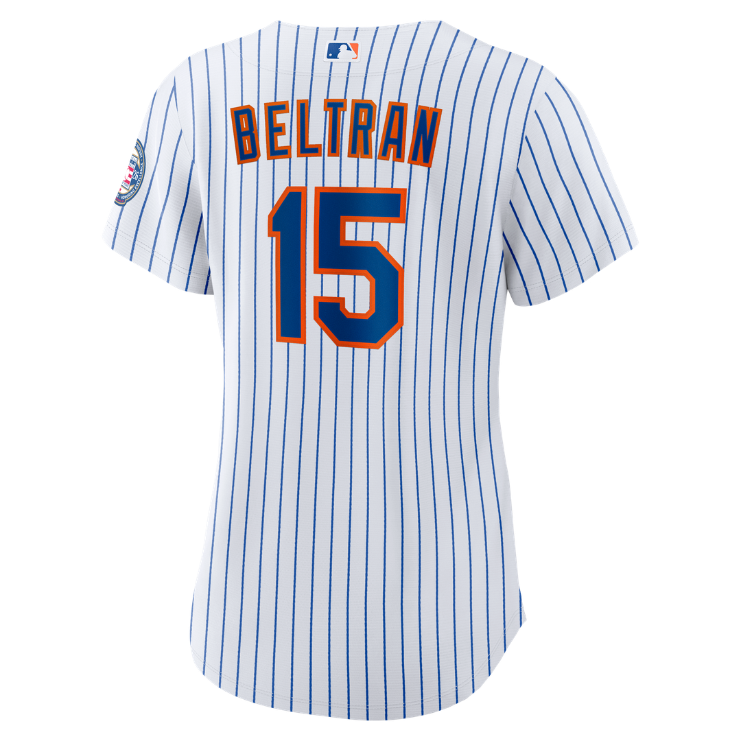 Carlos Beltran New York Mets Women's 2026 Baseball Hall of Fame Retired Player Replica Jersey - White