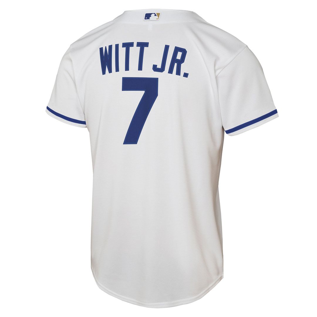 Bobby Witt Jr. Kansas City Royals Youth Home Replica Player Jersey - White