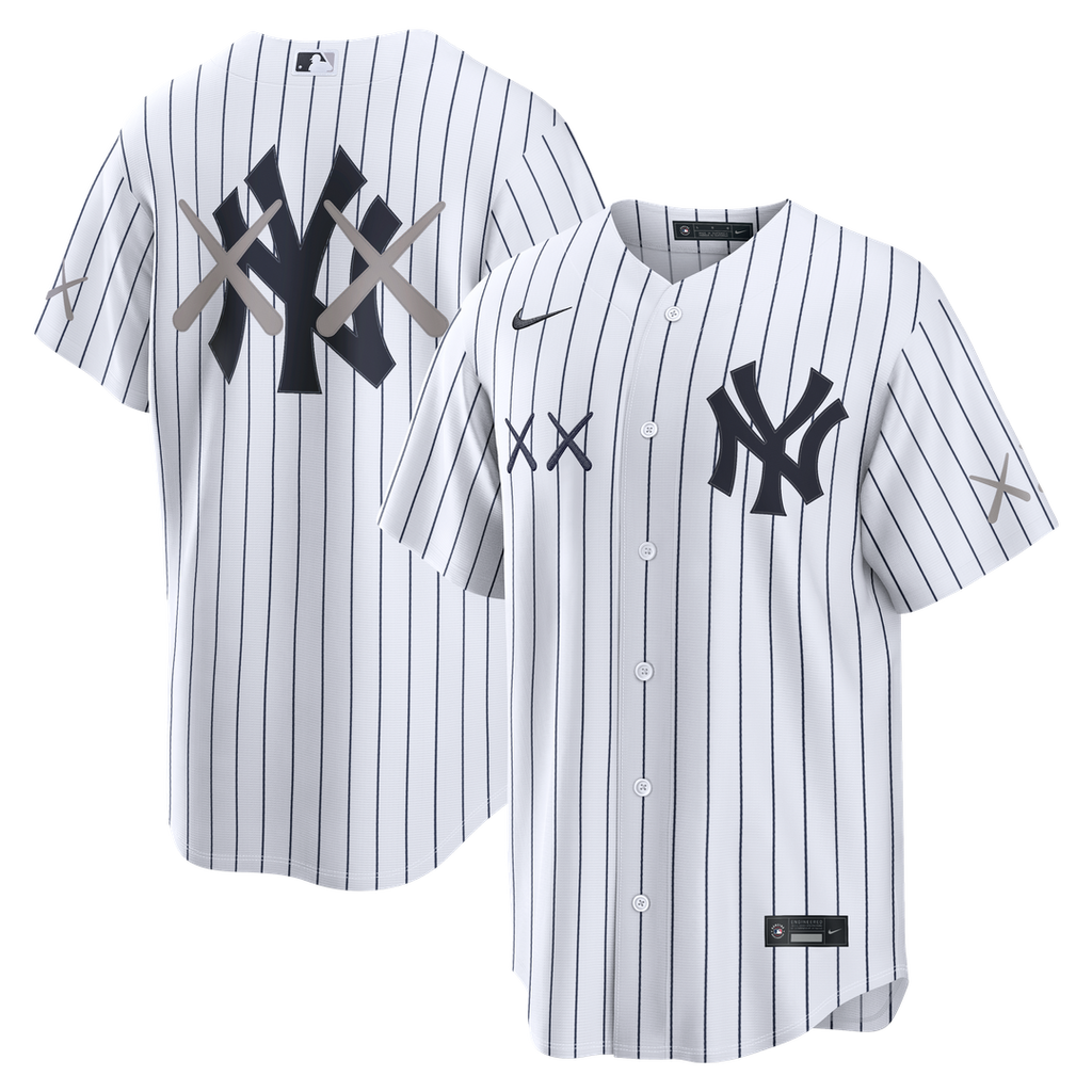 New York Yankees x KAWS Stadium Jersey - White