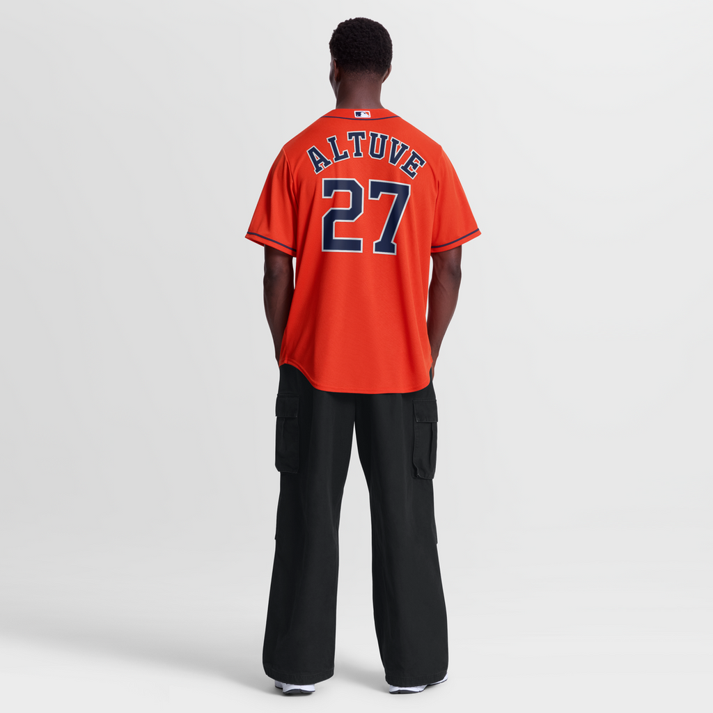 Jose Altuve Houston Astros Alternate Replica Jersey - Orange