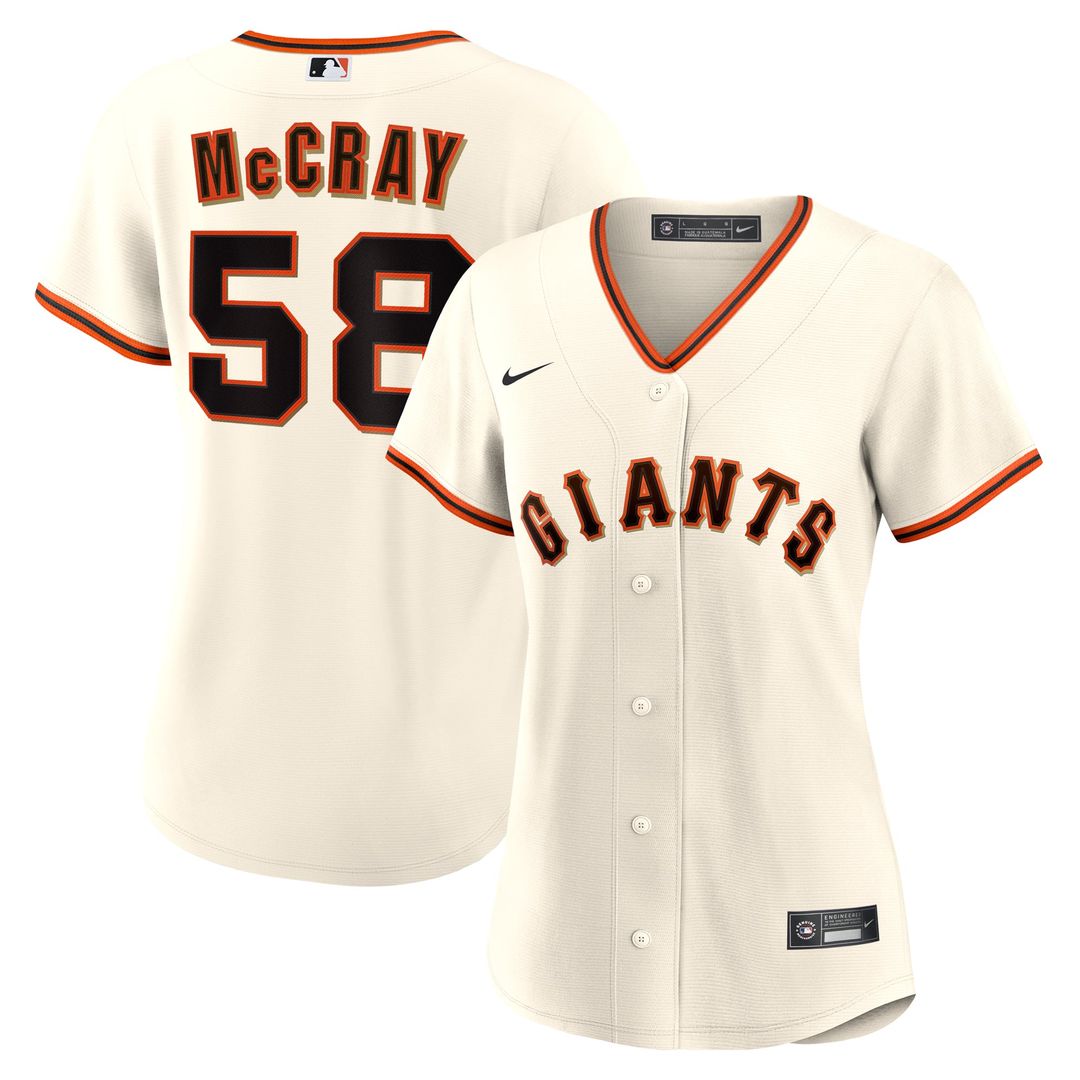 Grant McCray San Francisco Giants Women's Home Replica Jersey - Cream