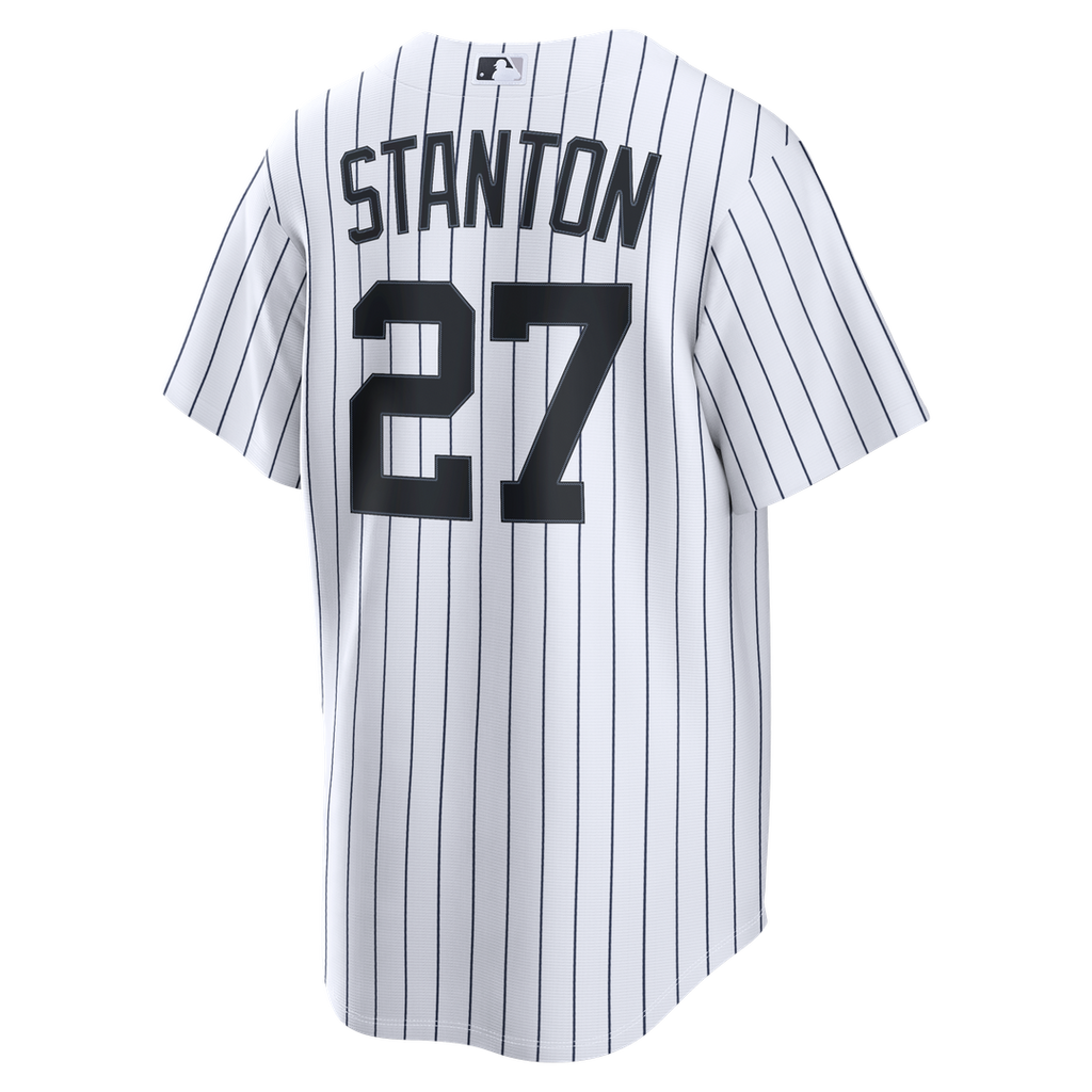 Giancarlo Stanton New York Yankees Home Replica Jersey - White