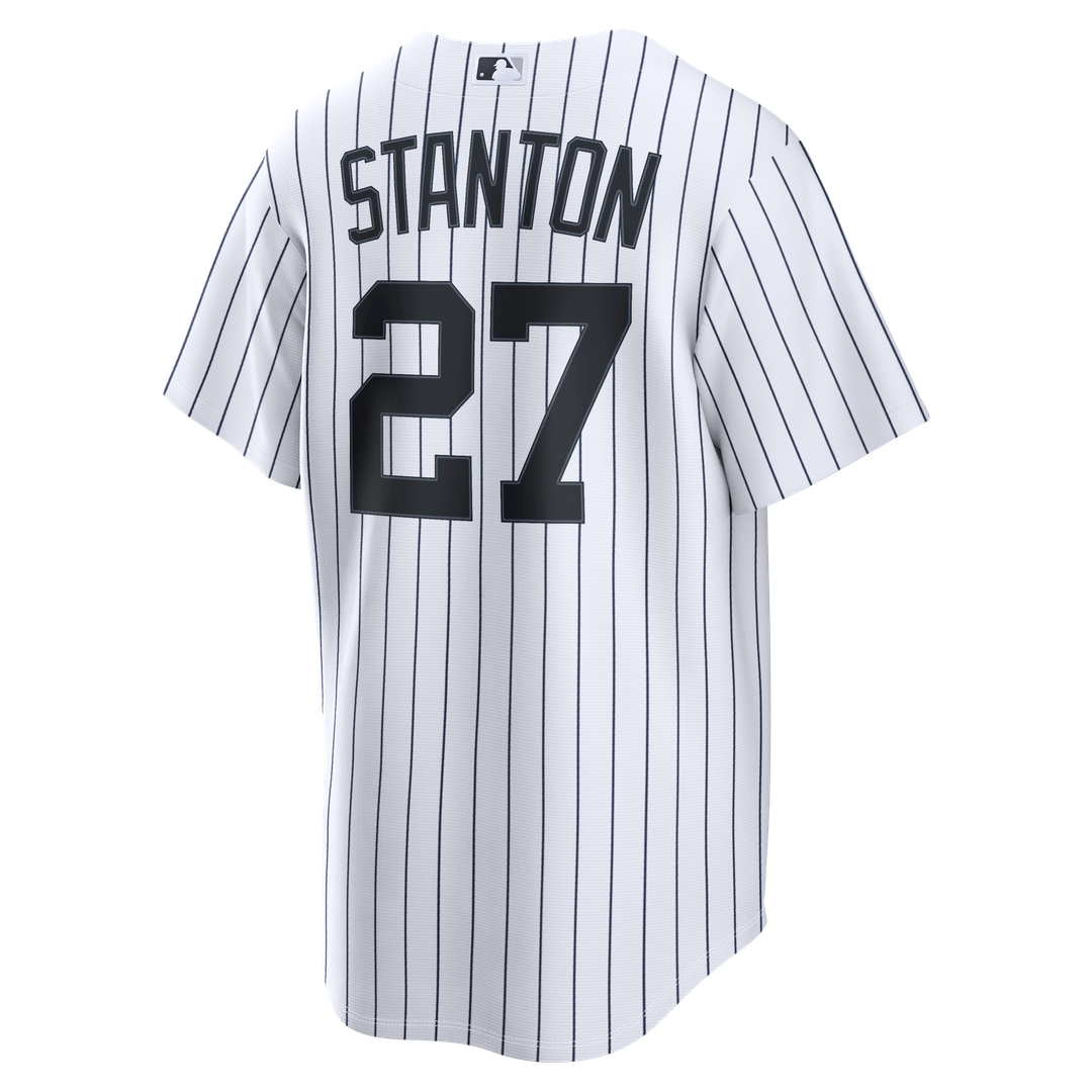 Giancarlo Stanton New York Yankees Home Replica Jersey - White