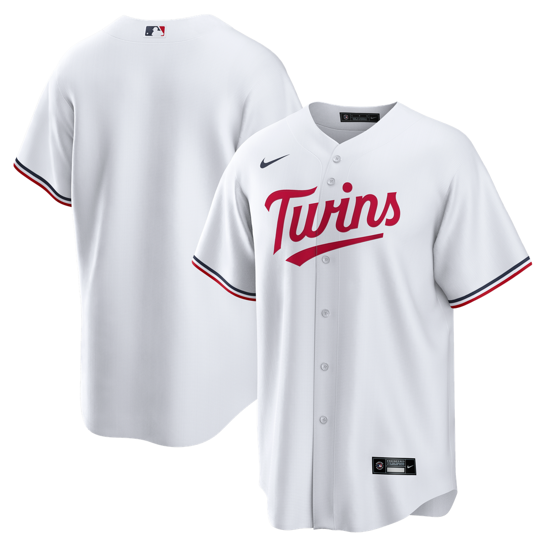 Minnesota Twins Home Big & Tall Replica Jersey - White