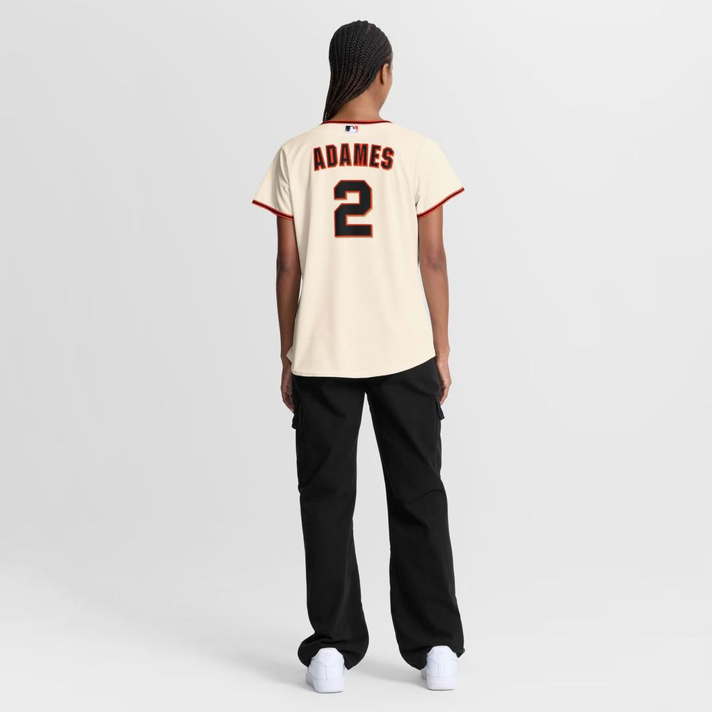 Willy Adames San Francisco Giants Women's Home Replica Jersey - Cream